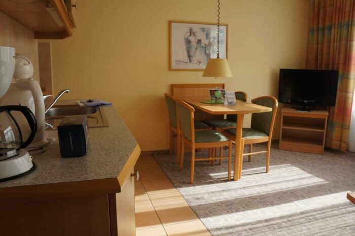 Lägenheterna är utrustade med kök