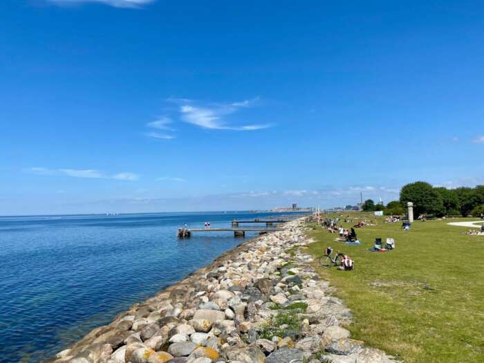 First Camp Sibbarp ligger precis vid vattnet och med närhet till härliga Malmö