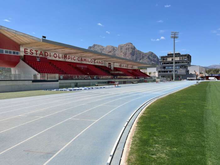 Estadio Olímpico Camilo Cano – modern friidrottsarena i La Nucía med allt för löpare, sprinter och hoppare
