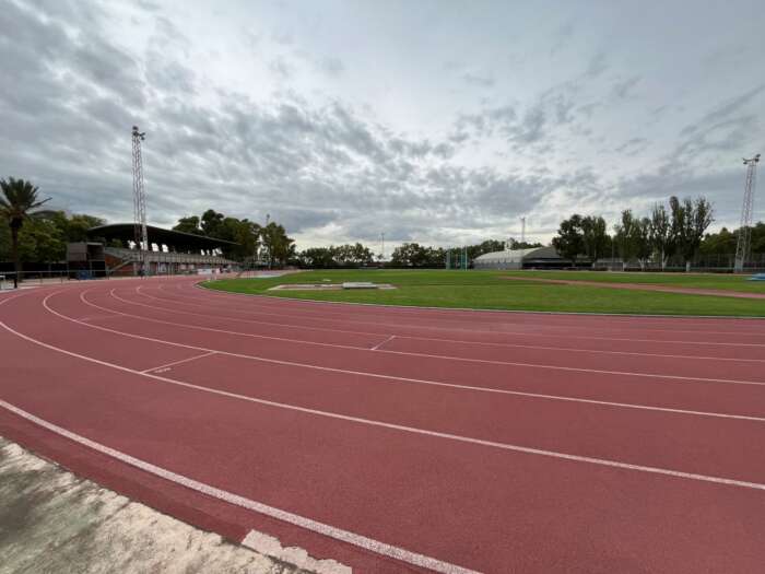 Friidrottsbanorna på Complex Esportiu Municipal Sagnier – perfekt för sprint, teknik och intervaller