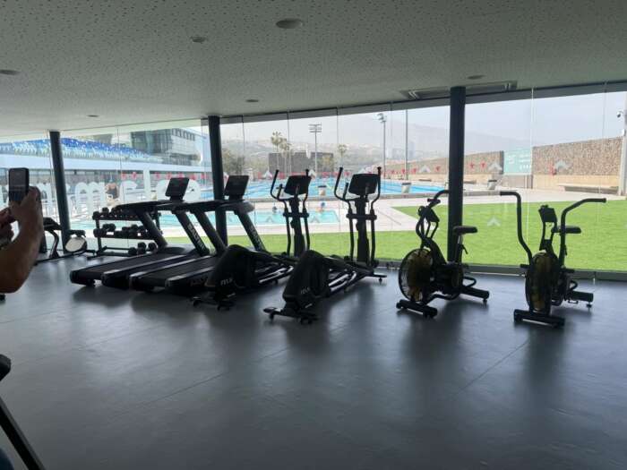 Självklart har ni tillgång till gym